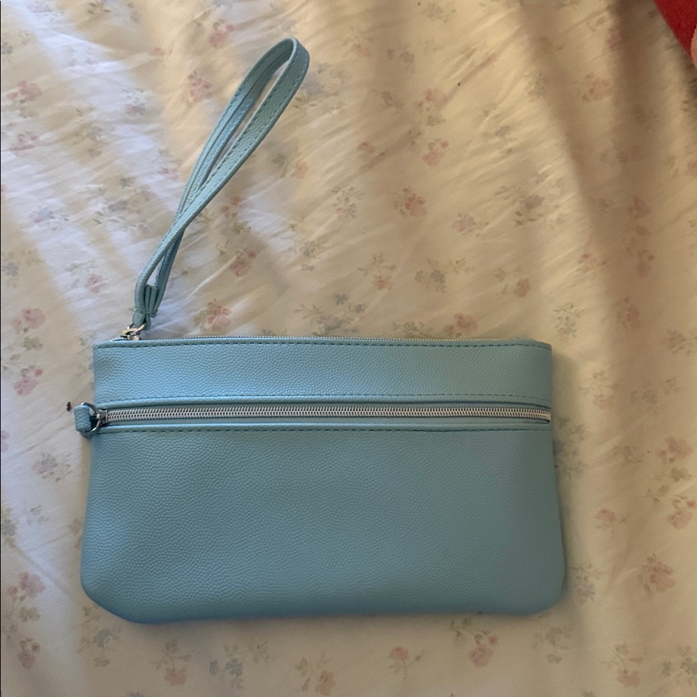 Elegant Blue Women's Clutch